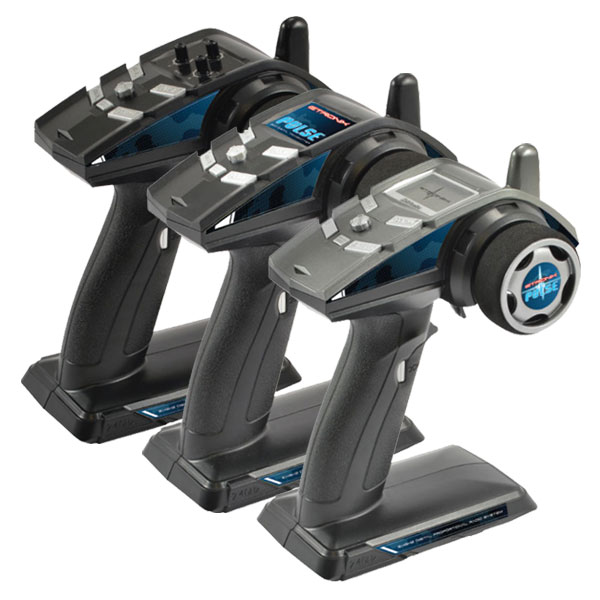 Etronix Pulse Ex4G 4Ch 2.4Ghz Fhss Wheel Radio System Et1122 