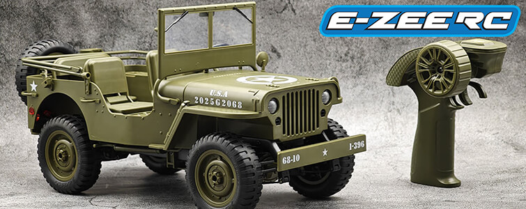 Introducing E-Zee RC and The Iconic Willys Jeep