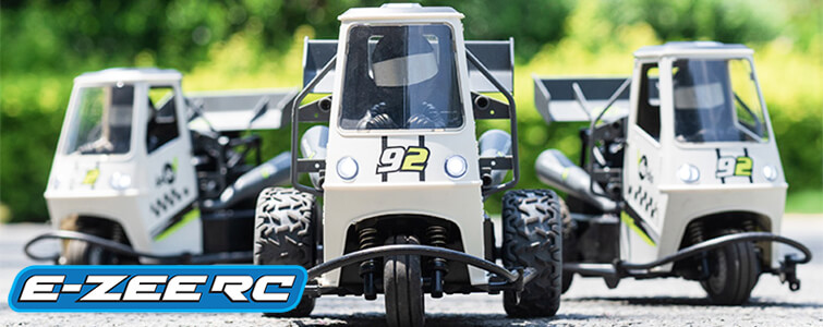 NEW! E-ZEE RC 1/16 TRICYCLE RTR