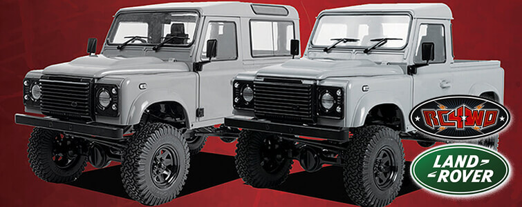 RC4WD GELANDE II TRUCK KIT WITH 2015 LAND ROVER DEFENDER D90