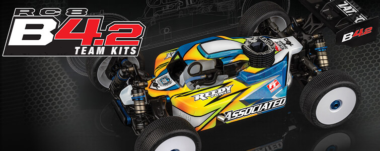 New From Team Associated - RC8B4.2 Team Kits.