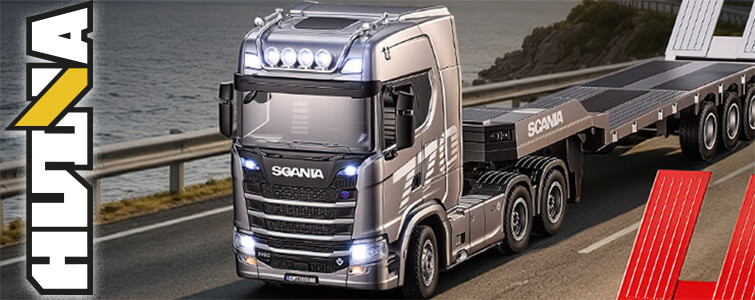 New! HUINA 1/24 Scania 770S RC Truck & Trailer Set RTR
