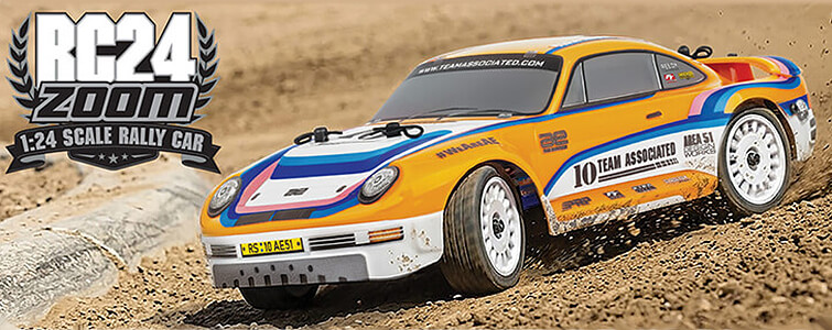 Introducing the Team Associated RC24 Zoom 4WD Rally RTR.