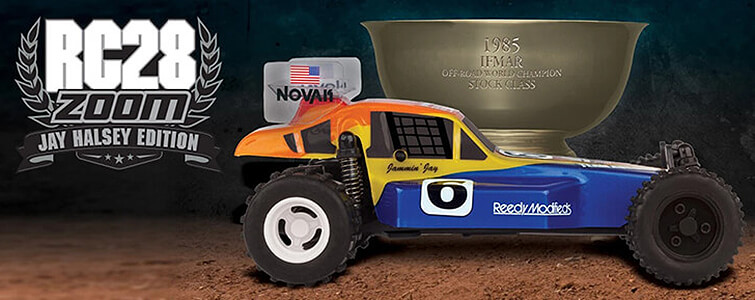 TEAM ASSOCIATED RC28 ZOOM JAY HALSEY EDITION RTR