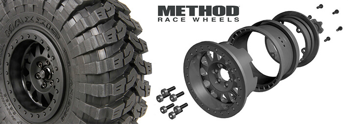 2.2 Maxxis Tyres and Method Race Wheels