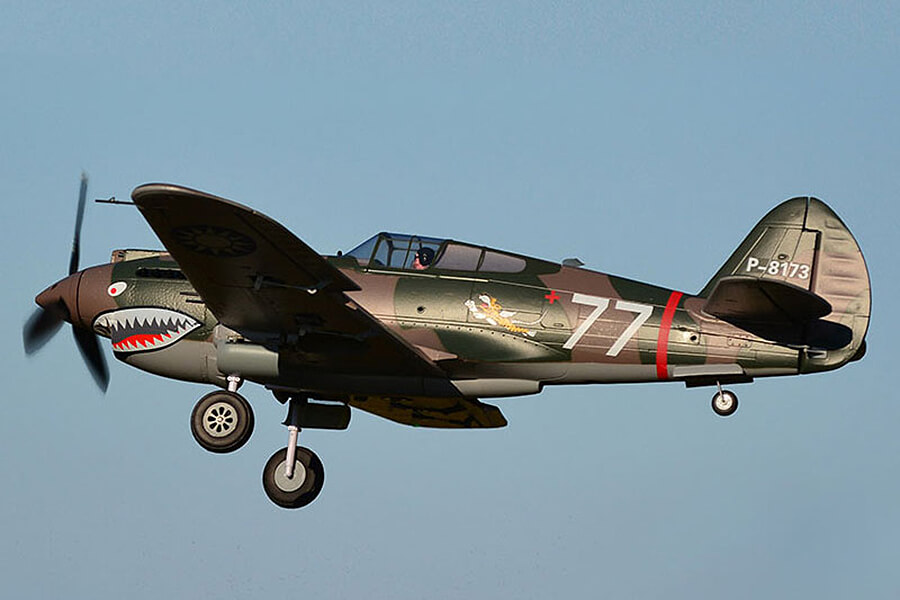 [ܼ] FMS075P [FMS] 980mm P-40B Flying Tiger Aircraft PNP