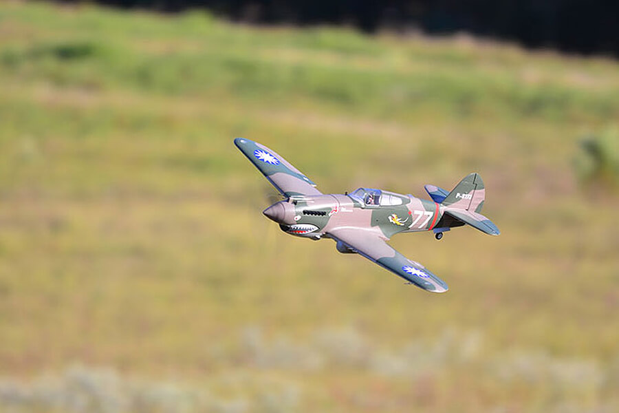 [ܼ] FMS075P [FMS] 980mm P-40B Flying Tiger Aircraft PNP