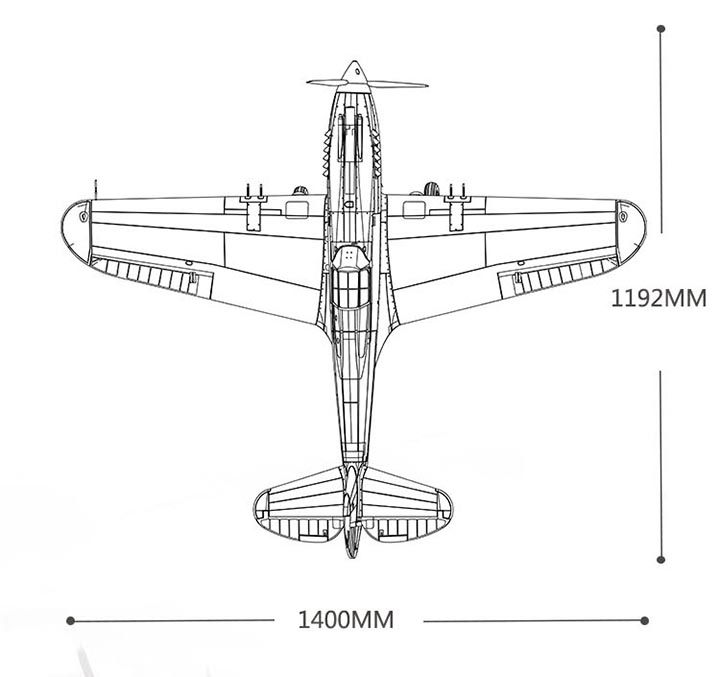 Fms p40 1400mm outlet