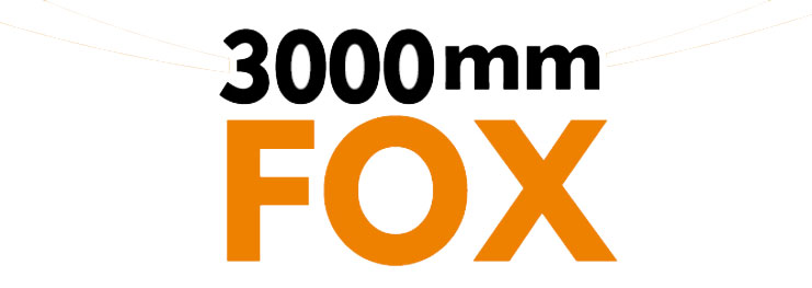 FMS 3000MM FOX GLIDER ARTF w/o TX/RX/BATT (XT90 PLUG) LOGO