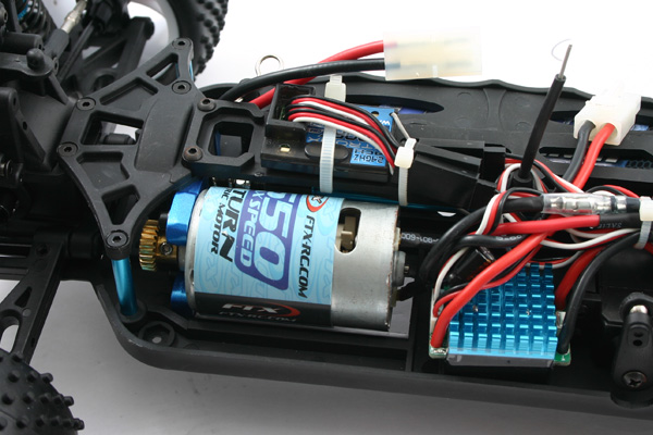 vantage brushed rc car