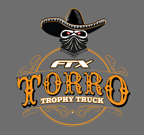 FTX TORRO 1/10 NITRO TROPHY TRUCK 4WD RTR ORANGE/BLACK LOGO
