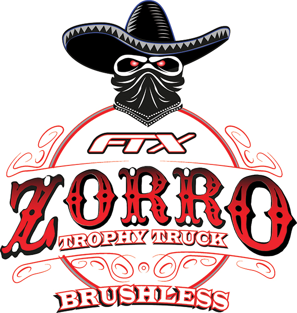 FTX ZORRO 1/10 TROPHY TRUCK EP BRUSHLESS 4WD RTR-ORANGE/WHITE LOGO