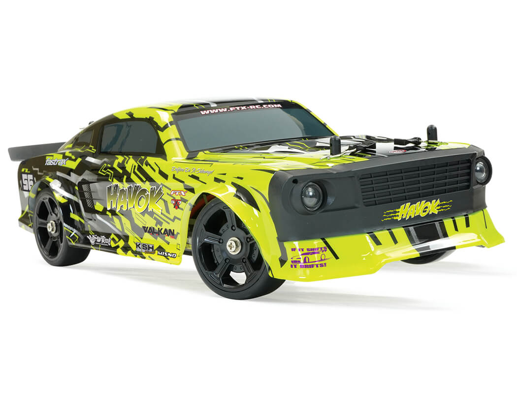 FTX Havok 1/14 4Wd Drift Roadster - Neon Yellow FTX5598YL