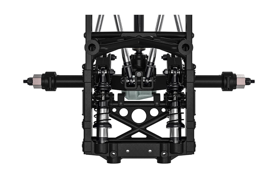 Sistema de suspensão traseira cantilever