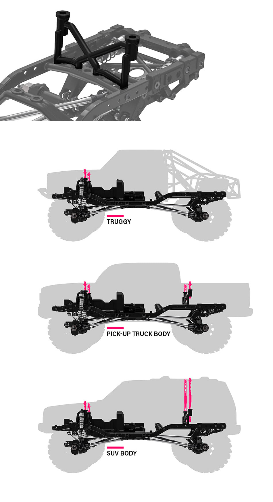 Sistema de suspensão traseira cantilever