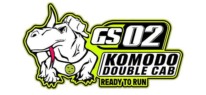 GMADE 1/10 GS02 KOMODO RTR DOUBLE CAB TS LOGO