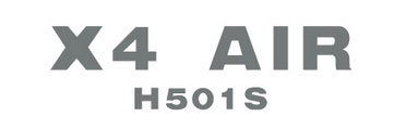 HUBSAN 501S X4 AIR BLACK FPV DRONE W/GPS 1080P, 1KEY, FOLLOW ME & HEADLESS LOGO