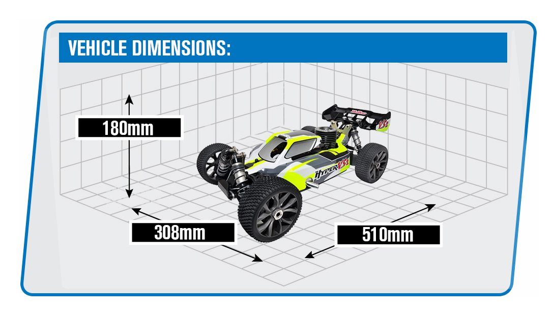 Hobao Hyper VS/VS2 Stainless Skid Plate | RC Car Chassis Protector