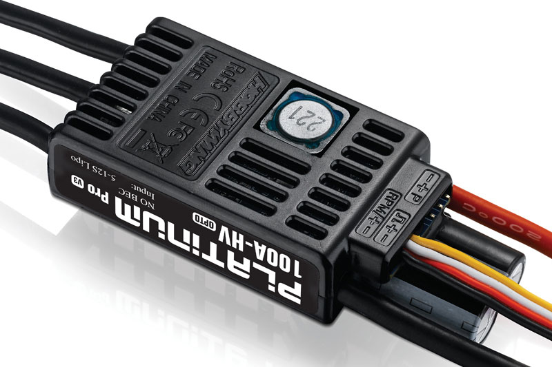 HOBBYWING PLATINUM PRO 100A OPTO HV V3 SPEED CONTROLLER HW30203600