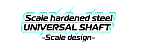GMADE - JUNFAC SCALE GMADE GS01 UNIV SHAFT HARDENED STEEL LOGO