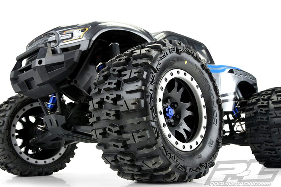 PROLINE TRENCHER 4.3" PROLOC ALL TER. TYRES FOR XMAXX (F/R) PL1015100