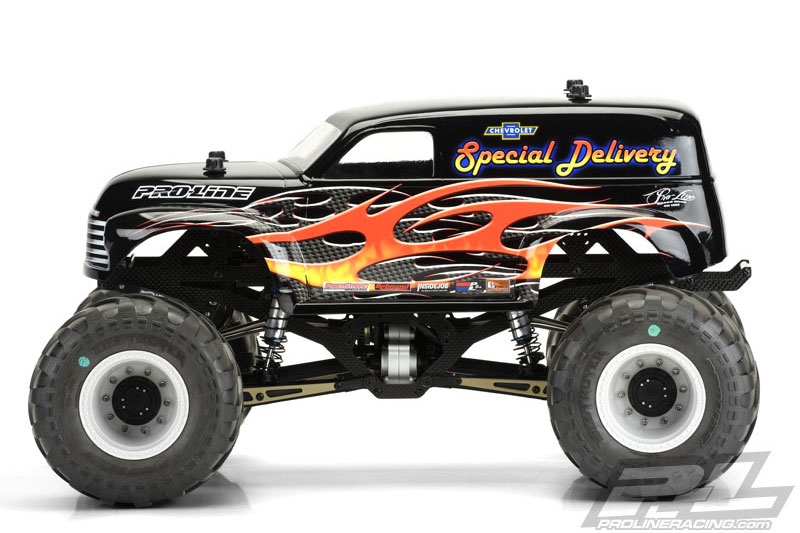 PROLINE EARLY 50'S CHEVY PANEL TRUCK CLEAR BODY FOR SOLID AXLE PL310701