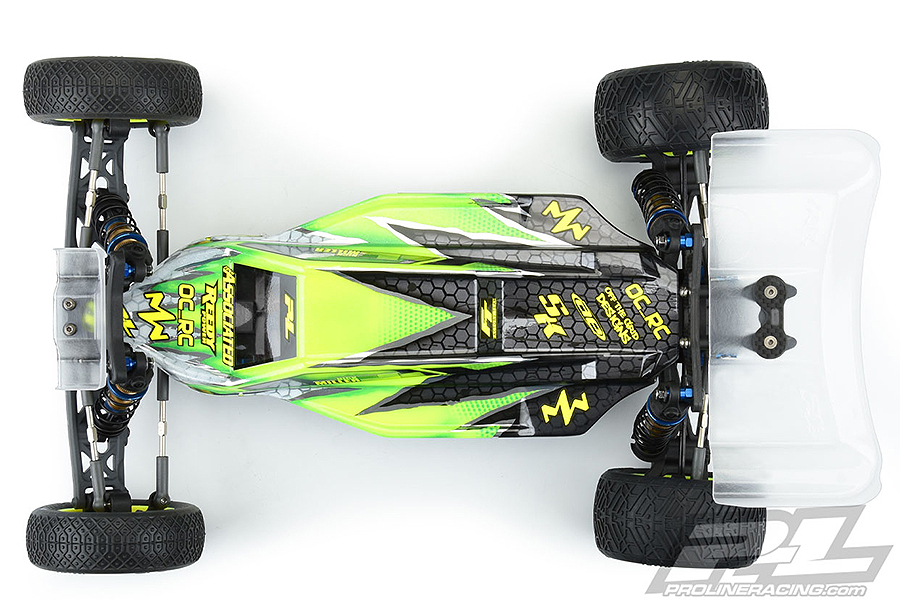 PROLINE AXIS LIGHTWEIGHT BODY CLEAR FOR ASSOCIATED B6.1 PL353825