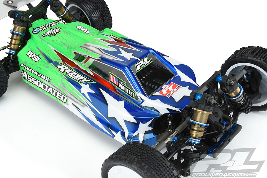 PROLINE AXIS LIGHTWEIGHT BODY CLEAR FOR ASSOCIATED B74 PL354325