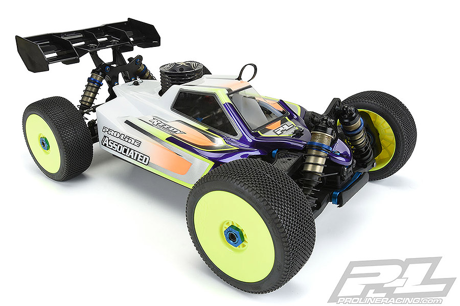 PROLINE AXIS CLEAR BODY FOR AE RC8B3.2/RC8B3.2E (LCG BATT) PL355400