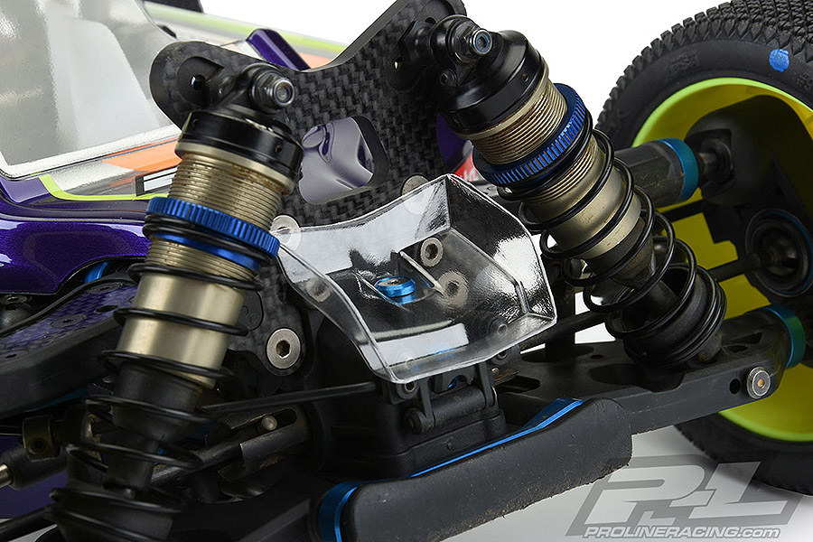 PROLINE AXIS CLEAR BODY FOR AE RC8B3.2/RC8B3.2E (LCG BATT) PL355400