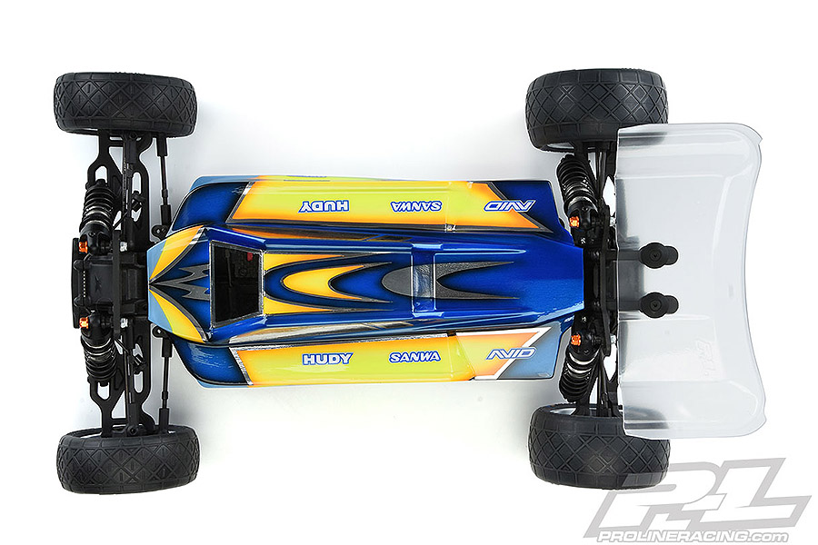 PROLINE AXIS LIGHTWEIGHT BODY CLEAR FOR XRAY XB4 PL355625