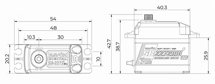 SAV-SB2272MG+ Size