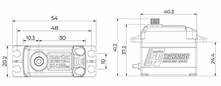 SAV-SC1268SGB Size