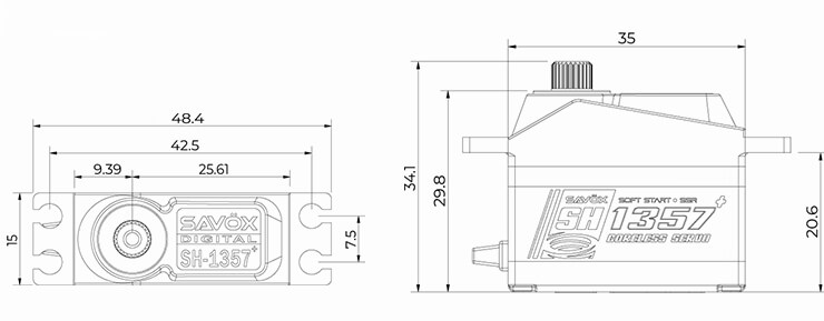 SAV-SH1357 Size