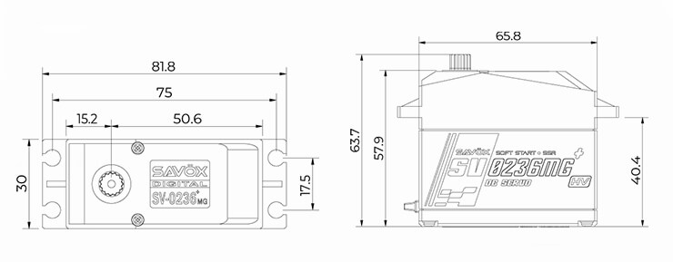 SAV-SV0236MG+ Size