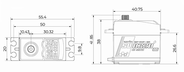 SAV-SV0320+ Size