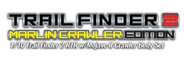 RC4WD MARLIN CRAWLER TRAIL FINDER 2 RTR W/MOJAVE II CRAWLER BODY SET LOGO
