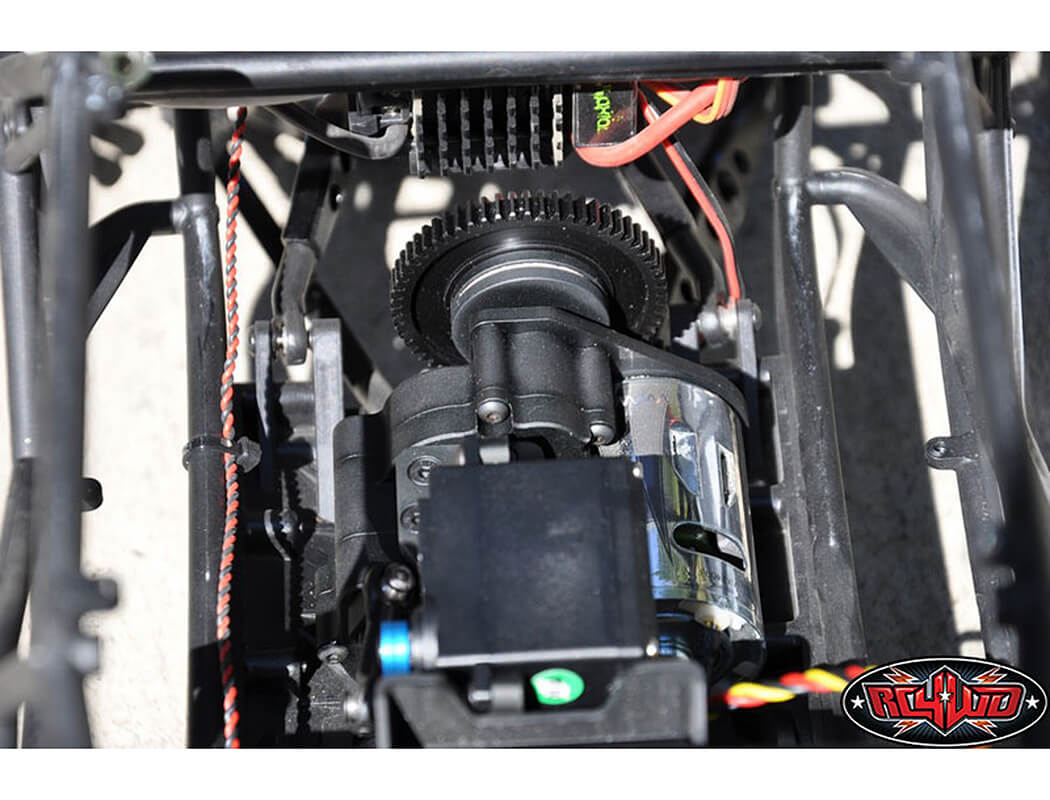 thumbnail image 2 of Jack-Store AX2 2-Speed Transmission Gearbox For Axial Wraith, SCX10, Honcho RC Trucks – CNC Aluminum, Steel Gears 2 of 9